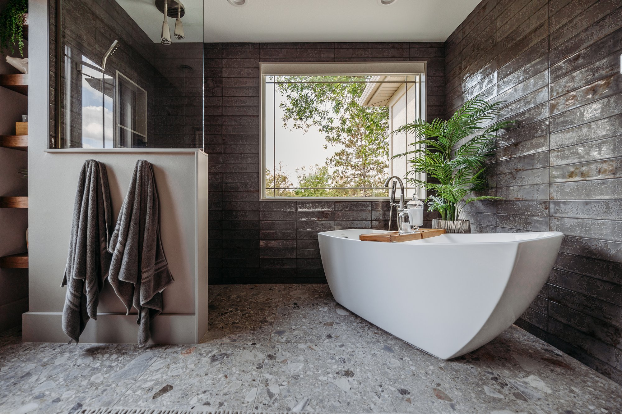 Layered Bathroom